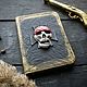 Notebook with Jolly Roger. Pirate Notebook. Notebooks. Xypma. My Livemaster. Фото №4