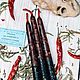 Свеча маканка ОТ СПЛЕТЕН И ДУРНОГО ГЛАЗА. Ритуальная свеча. Четыре стихии (4stihii-magic). Ярмарка Мастеров.  Фото №4