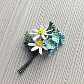 Украшения handmade. Livemaster - original item Brooch-pin Bouquet of flowers. Handmade.