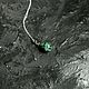 Order Silver pendant with zoisite. 925 sterling silver PR. Jewelry Elena. Livemaster. . Pendants Фото №3