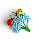 Brooch 'Met...', Brooches, Irbit,  Фото №1