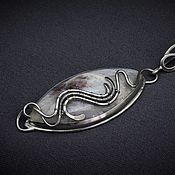 Men's silver pendant 