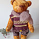 Teddy bear Zakhar 25cm. Teddy Bears. handsewingtoys. My Livemaster. Фото №6