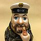 Boatswain porcelain figurine, Souvenirs by profession, Moscow,  Фото №1