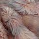 Natural fur-pink sheepskin with long pile, Fur, Ankara,  Фото №1