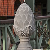 Дача и сад handmade. Livemaster - original item Artichoke High made of concrete 33cm Garden Stone Decor. Handmade.