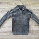 Sweater knitted of 100% sheep wool (No. №633). Mens sweaters. Rogopuh. Online shopping on My Livemaster.  Фото №2