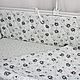 Бортики в кроватку + постельное белье, Бортики в кроватку, Челябинск,  Фото №1