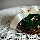 Гнездышко для свадебных колец. Подушечки для колец. Flowersandlove.wedding. Интернет-магазин Ярмарка Мастеров.  Фото №2