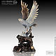 The eagle with Outstretched Wings of agate on a Wooden stand AK056. Figurines. Miner premium - Ltd Moscow (mineralpremium). Online shopping on My Livemaster.  Фото №2