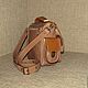  Men's bag tablet genuine leather GAMBIT. Crossbody bag. Tais-bags. My Livemaster. Фото №4