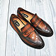 Loafers made of genuine leather, 100% handmade, custom made!. Loafers. SHOES&BAGS. Online shopping on My Livemaster.  Фото №2