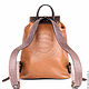 Order Leather backpack 'classic 2' brown. Russian leather Guild. Livemaster. . Backpacks Фото №3