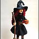 Order Original interior doll 'Witch-Halloween'. Julia. Livemaster. . Dolls Фото №3