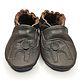 Toddler Shoes Leather, Elephant Baby Shoes, Brown Baby Shoes, Babys bootees, Kharkiv,  Фото №1