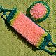 Kit de esponjas 'de las Flores'. Washcloths. Nadezhda Solly crochet. Интернет-магазин Ярмарка Мастеров.  Фото №2