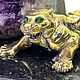 Bronze Tiger symbol of 2022 Demantoids Amethyst, Figurines, Moscow,  Фото №1