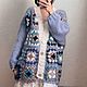 Вязаный кардиган. Кардиганы. MY FLOWER KNITTING. Интернет-магазин Ярмарка Мастеров.  Фото №2