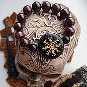 Фен-шуй и эзотерика handmade. Livemaster - original item The bracelet`s called the aegishjalmur helm of awe. Handmade.