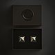 Пара значков Pyramid Studs Pins. Значок. The Vale of Tears. Ярмарка Мастеров.  Фото №6