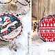 Round wallet 'Winter holidays'. Japanese patchwork. Wallets. Olga Abakumova. Lolenya (lolenya). My Livemaster. Фото №4