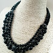 Украшения handmade. Livemaster - original item Necklace of black agate. Handmade.
