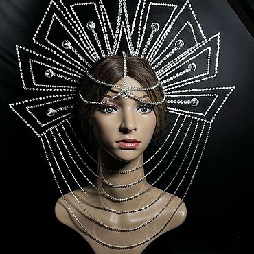 Украшения ручной работы. Ярмарка Мастеров - ручная работа Корона «Маргарита». Handmade.