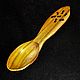 Travel spoon made of mulberry with a pattern 'Ants'. Spoons. Collectible wooden spoons. Online shopping on My Livemaster.  Фото №2