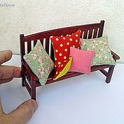 Куклы и игрушки handmade. Livemaster - original item Pillows for Dollhouse miniatures - Dollhouse accessories. Handmade.