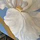White iris. 40*50 cm, oil on canvas. Pictures. alm-studio. Online shopping on My Livemaster.  Фото №2