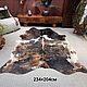  шкура коровы натуральная (Бразилия). Ковры для дома. luxury-patchwork. Интернет-магазин Ярмарка Мастеров.  Фото №2
