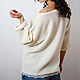 Women's jacket with lace 'Champagne'. Tunics. Вязание на заказ. Online shopping on My Livemaster.  Фото №2