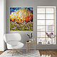 The painting on wood 75x75sm "Sunshine". Pictures. EVAG. My Livemaster. Фото №5