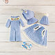 Clothes for Paola Reina dolls. Pale blue set ' Mouse'. Clothes for dolls. DeSouris (desouris). My Livemaster. Фото №6