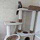 Great high house for cats. Custom made to size. Scratching Post. Workshop for dogs and cats. Online shopping on My Livemaster.  Фото №2