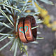 Order Copy of Copy of Wooden rings with turquoise. The Tree of Life. Livemaster. . Rings Фото №3
