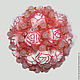 The flowers are rose quartz 'Spring love'. Composition. irina-taranenko. Online shopping on My Livemaster.  Фото №2