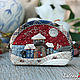 Japanese patchwork. Wallet 'First day of winter'. Wallets. Olga Abakumova. Lolenya (lolenya). My Livemaster. Фото №6