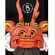 Carved wooden mask 'God of Thunder Raijin'. Interior masks. Carved masks from Serg Bula. My Livemaster. Фото №4