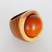 Украшения handmade. Livemaster - original item wooden ring. Handmade.