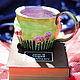 Кружка керамическая для чая, кружка ручной работы большая Розовая, Кружки и чашки, Барнаул,  Фото №1