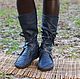 Copy of Boots Loafers black full grain leather, High Boots, Moscow,  Фото №1