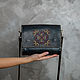 Leather and wood bag with hand embroidery ETNINEN. Classic Bag. Juliya Vrublevskaya (vrublevsky-j). My Livemaster. Фото №6