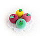   ' Heavenly fruits'! (set). Amigurumi dolls and toys. Cross stitch and beads!. My Livemaster. Фото №4
