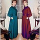 Long dress with wide skirt 'Russian house', No. 2. Dresses. Lana Kmekich (lanakmekich). Online shopping on My Livemaster.  Фото №2