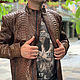 Order Men's jacket from Python. exotiqpython. Livemaster. . Mens outerwear Фото №3