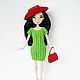Master class 'Dress, flats, hat and purse for doll Jessica'. Knitting patterns. HandMade by Venelopa'TOYS. Online shopping on My Livemaster.  Фото №2
