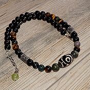 Работы для детей, handmade. Livemaster - original item Men`s neck jewelry for Cancer 