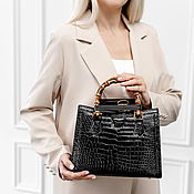 Сумки и аксессуары handmade. Livemaster - original item Women`s bag made of genuine crocodile leather IMA0769B4. Handmade.