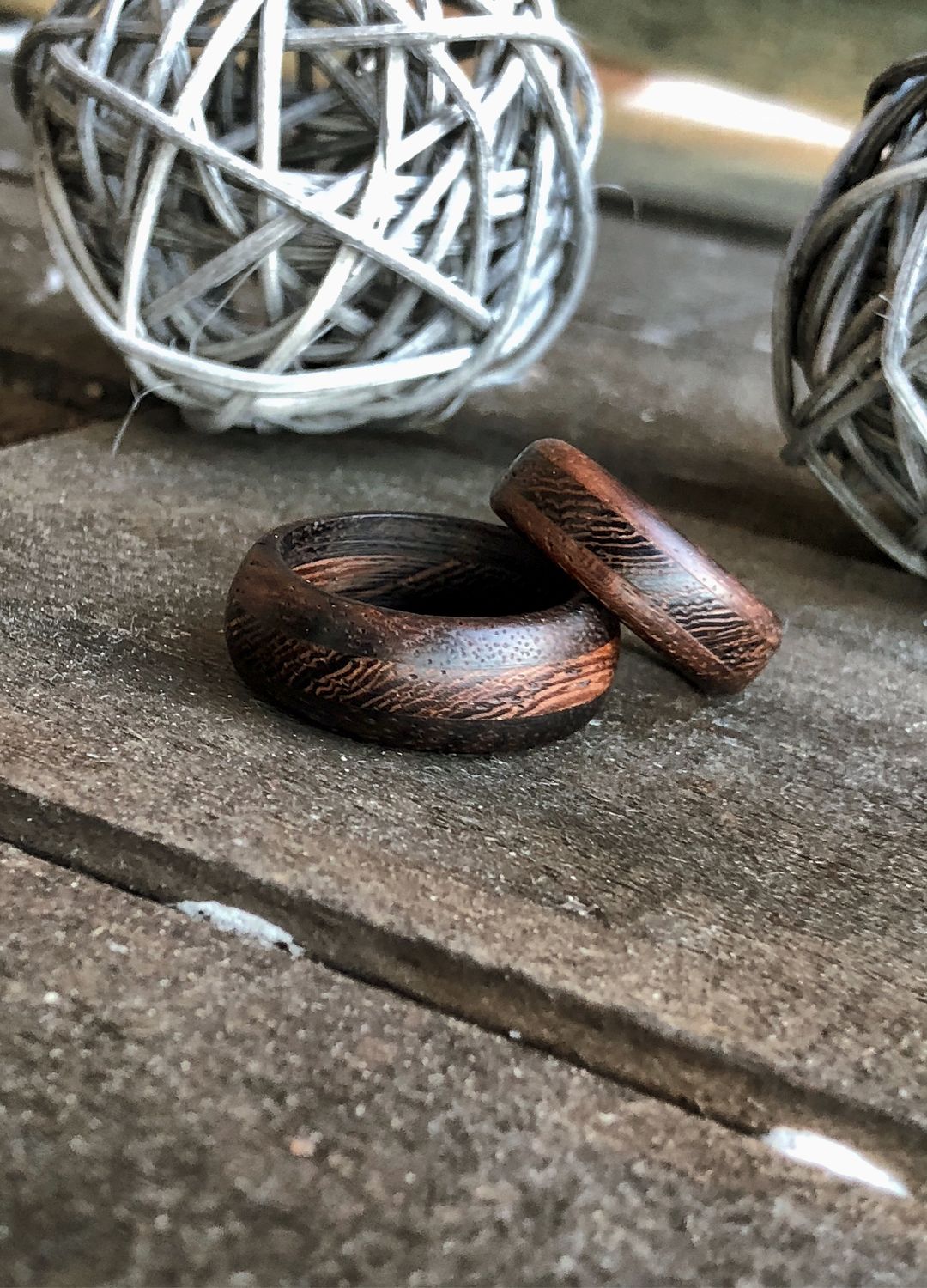 Кольца из дерева в интернет-магазине Ярмарка Мастеров по цене 1870 ...